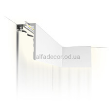 Карниз шторний для підсвічування CX217 LEDGE Orac Decor Карниз шторний для підсвічування CX217 LEDGE Orac Decor